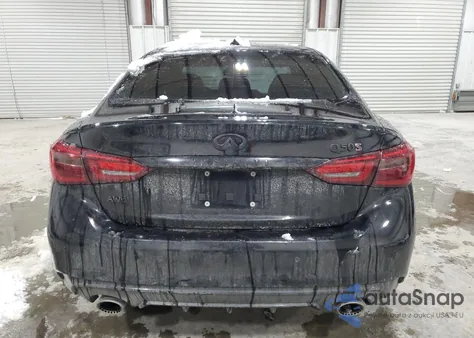 2020 Infiniti Q50 Red Sport 400 из США, поврежденный, VIN JN1FV7AR7LM660523